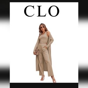 NWOT CLO 3 Piece Lounge Set